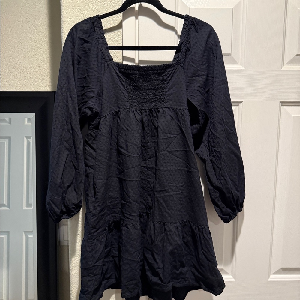 Universal Thread Black Midi Dress